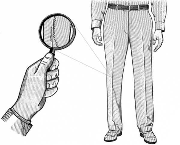 Стрелки сзади на брюках – как правильно сделать стрелки на брюках самостоятельно
