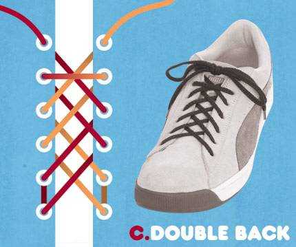 Варианты завязки шнурков – 25 видов креативной шнуровки ботинок – Ярмарка Мастеров