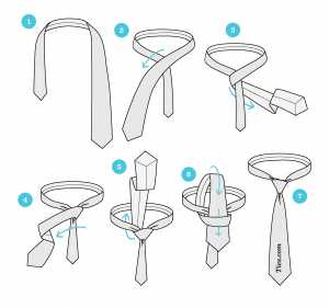 Видео как завязать галстук поэтапно – Как завязать галстук пошагово. 3 Видео