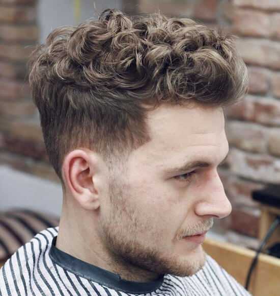 Волнистые волосы мужская стрижка – 31 фото идея для вьющихся волос