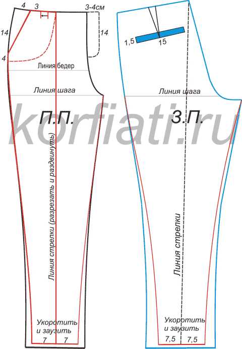 Выкройка брюки чинос женские – Готовая выкройка женских брюк-чинос в трех размерах