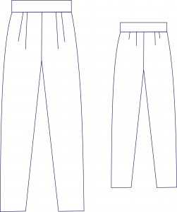 Выкройка брюки чинос женские – Готовая выкройка женских брюк-чинос в трех размерах