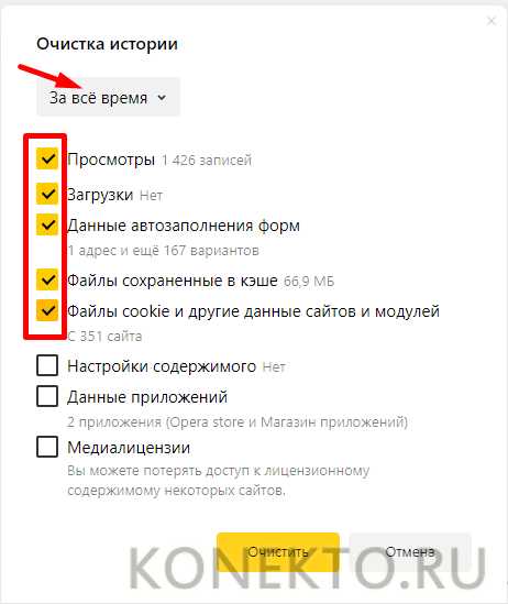 Как удалить историю запросов в яндексе на компьютере