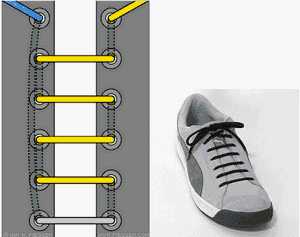 Завязать шнурки на кроссовках без бантика – Как завязывать шнурки на кроссовках, чтобы их не было видно